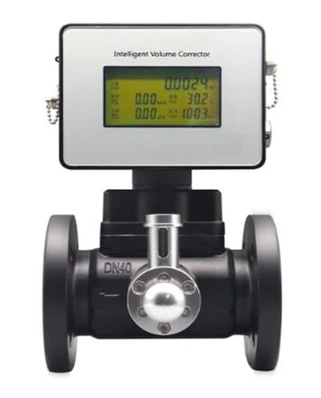 Turbinen-Durchflussmesser mit Temperatur- und Druckkompensation